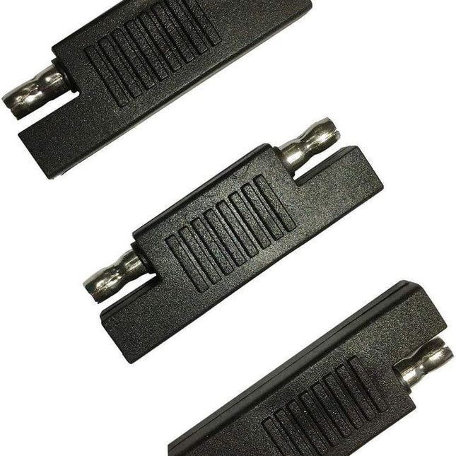 SAE Polarity Reverse Adapter Connectors for SAE to SAE Quick Disconnect Extension Cable, Solar Panel Battery Power Charger and Maintainer-3Pack.