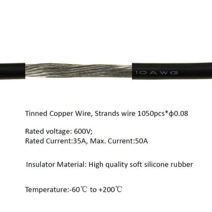 Solar Panel Connectors 10AWG Compatible with MC-4 Solar Connecter to SAE Adapter PV Extension Cable Wire for RV Caravan Solar Panels Battery Charger kit with Two SAE to SAE Polarity Reverse Adapters.