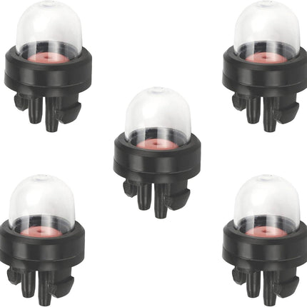 5 Pack 503936601 530047721 Snap in Primer Bulb for McCulloch 3210 3214 3216 3200 3205 Husqvarna Chainsaw 235 236 240 340 345 350 353 440 Poulan Echo R-yobi Homelite Chain Saw Purge Bulb.