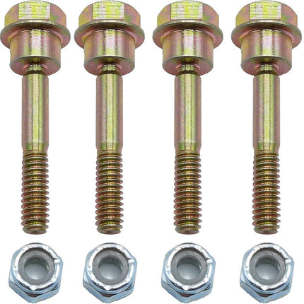 （Pack of 6 ） 580790401 588077502 Replacement Shear Bolts & Nuts Kit for Husqvarna 539976978, 595086601 2 Stage Snow Blowers/Snow Throwers 570XP 575XP 576XP.