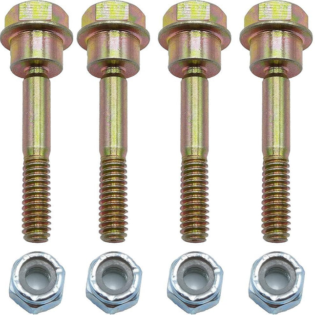 （Pack of 6 ） 580790401 588077502 Replacement Shear Bolts & Nuts Kit for Husqvarna 539976978, 595086601 2 Stage Snow Blowers/Snow Throwers 570XP 575XP 576XP.