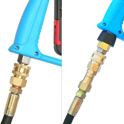 2 Pcs Pressure Washer Adapter 3/8 1/4 Inch Quick Connect Fittings Stainless Steel Pressure Washer Fittings Easy To Use Garden Hose To Pressure Washer Adapter 3/8 1/4 Quick Connect Converter.