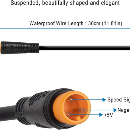 Thumb Throttle Waterproof Controls The Accelerator Compatible with Kaabo Wolf Warrior/King GT Pro Electric Scooter Replacement Accessories, Black.