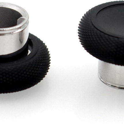 PartEGG 2-pcs Short Concave Magnetic Analog Thumbstick Replacement for Xbox Elite Wireless Controller Series Gen 2 1797 Standard Height Sticks (Black).