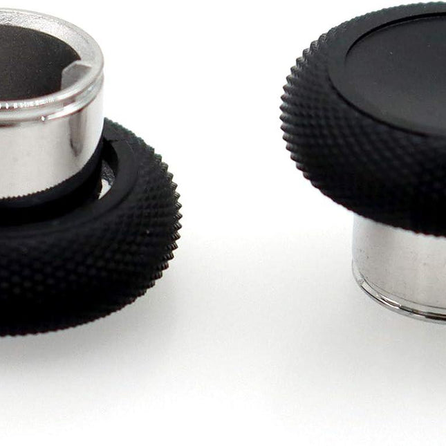 PartEGG 2-pcs Short Concave Magnetic Analog Thumbstick Replacement for Xbox Elite Wireless Controller Series Gen 2 1797 Standard Height Sticks (Black).