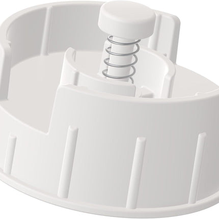 Automatic Dog and Cat Water Dispenser Bottle Cap Accessories White Black  Black.