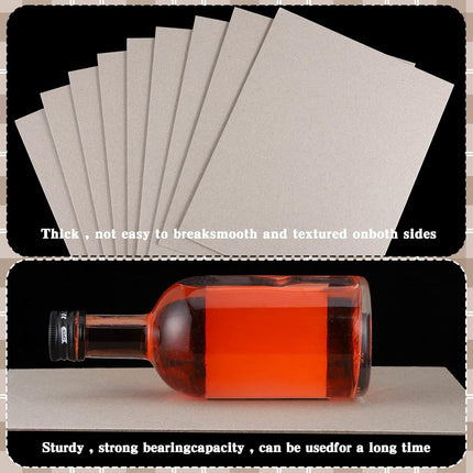 20 Pcs Book Board, Binders Board Chipboard Designer Bookboard Heavy Duty Chipboard Sheets Bookbinding Supplies for Book Binding Materials Cover(8.5 x 11 in,80 Pt) kraft  8.5 x 11 Inch,80 Pt.