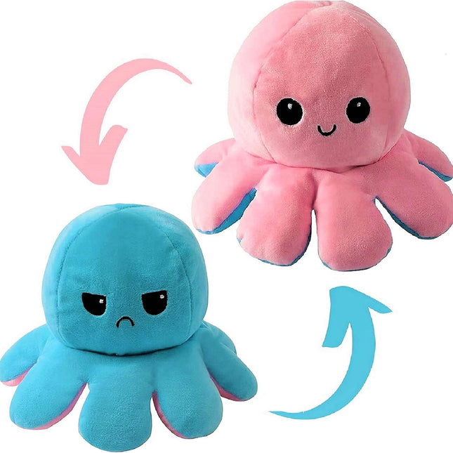 Reversible Octopus Plush Toy.