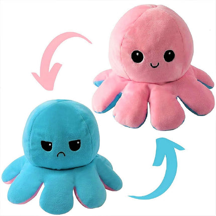 Reversible Octopus Plush Toy.