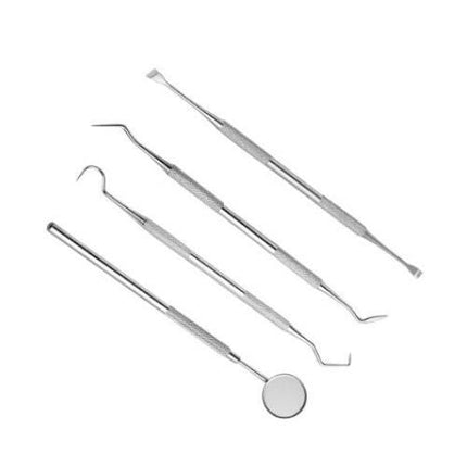 Dentist Stainless Steel Tartar Remover Set of 4.