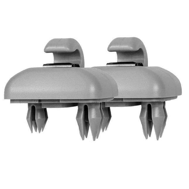 2x Sun Visor Clip Hook Mount Holder Compatible with Audi A1 A3 A4 A5 Q3 Q5 B6 B7 B8.