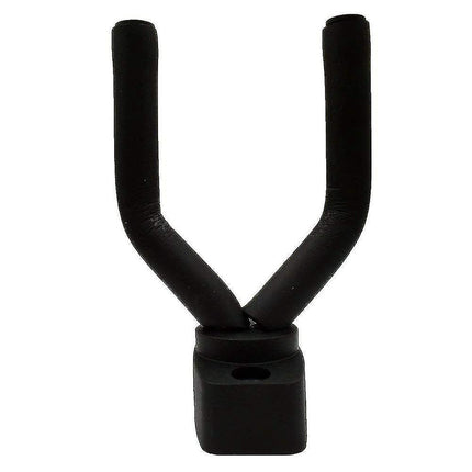 Guitar Hanger Wall Mount 5-Pack Black with Screws Compatible with Guitars.