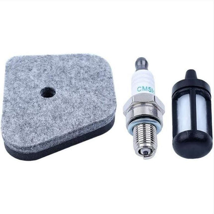 Lawn Mower Spark Plug Air Fuel Filter Fits Stihl FS87 FS90 FS100 FS110 FS130 Lawn Mower Compatible with Gas Kit 3.