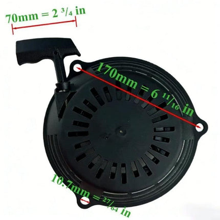 Starter Motor compatible with Honda GC135, GC160, GC190, GCV135, GCV160 or GCV190 color Gift for the Linzero family.