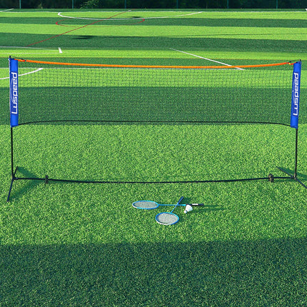 Portable Foldable Standard Professional Badminton Net Indoor Outdoor White 5.1m.