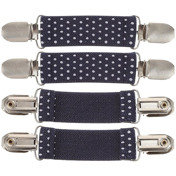 Kids Mitten Clips 4-Pack, Non-Slip Winter Glove Holders for Kids, Compatible with Jarx.