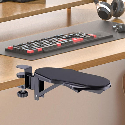 Computer Armrest for Desk, Ergonomic Elbow Support for Home Folding Rotating Model.