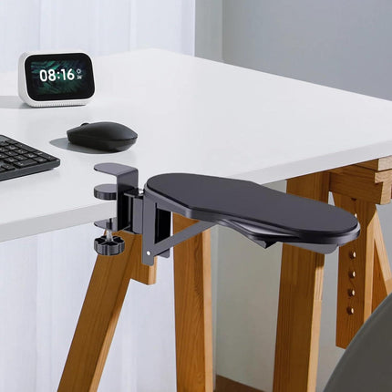 Computer Armrest for Desk, Ergonomic Elbow Support for Home Folding Rotating Model.