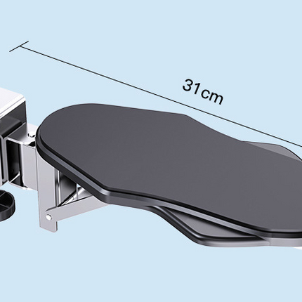 Computer Armrest for Desk, Ergonomic Elbow Support for Home Folding Rotating Model.