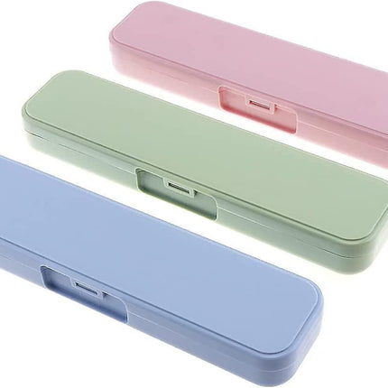 Portable Cutlery Box - Set of 3, Perfect for Camping, Traveling and More (Multicolor).