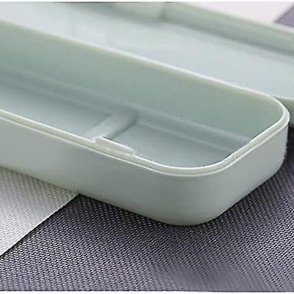 Portable Cutlery Box - Set of 3, Perfect for Camping, Traveling and More (Multicolor).