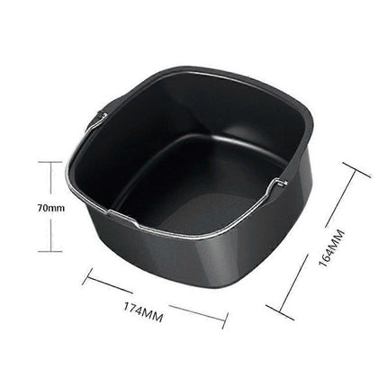 Airfryer XXL Baking Tray Set Compatible with XXL Models HD965x HD976x HD986x, Silicone (HD9952/00) style4934.