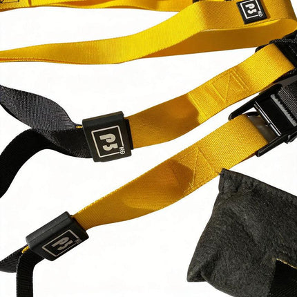 Pro Suspension Trainer Straps | Commercial-Grade Nylon | Adjustable | Full-Body Home Gym with Door Anchor & Carry Bag | Portable Fitness for Home, Gym & Travel.