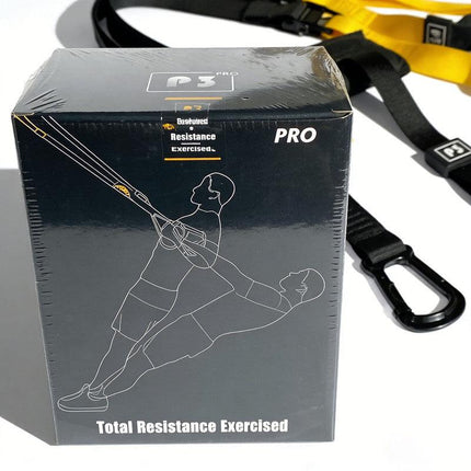 Pro Suspension Trainer Straps | Commercial-Grade Nylon | Adjustable | Full-Body Home Gym with Door Anchor & Carry Bag | Portable Fitness for Home, Gym & Travel.