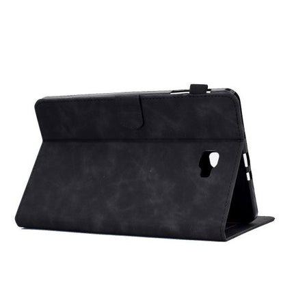 Compatible with Samsung Galaxy Tab A 10.1 2016 T580 T585 Shockproof Case Black Pu Leather Butterfly Floral Pattern Samsung.