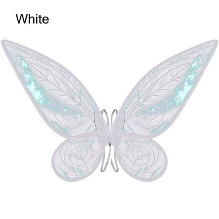 Fairy Wing Dress Halloween Costume White Wings.