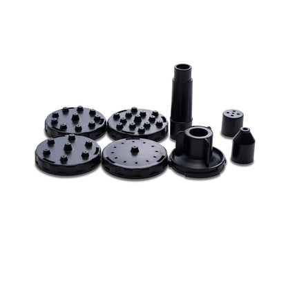 Promotion at a low price! Fountain - Solar Fountain / Water Fountain Solar Cell - 16 cm Black Black—max Black Black.