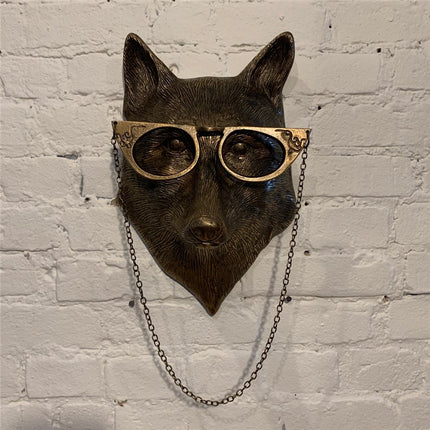 Frankie Stag Animal Resin Hanging Ornament Wall Art Gift.