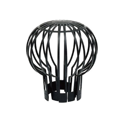 4-Pack Plastic Downspout Protectors - Compatible with Various Downspouts, Prevents Blockages from Leaves, Moss, Mud, Debris, 4 Units.