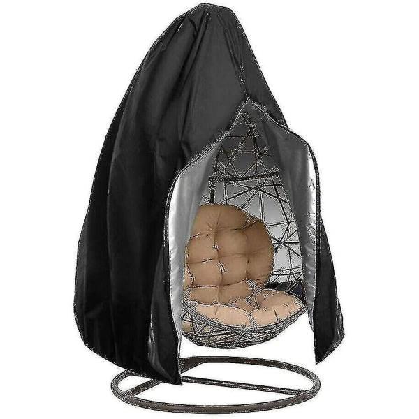 Barsinfi Oxford Zipper Hanging Chair Cover 190 X 115 Cm Waterproof Cover for Garden and Outdoor Furniture 190 X 115 Cm_max.
