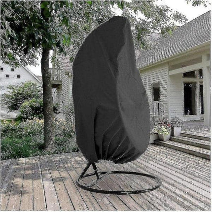 Barsinfi Oxford Zipper Hanging Chair Cover 190 X 115 Cm Waterproof Cover for Garden and Outdoor Furniture 190 X 115 Cm_max.