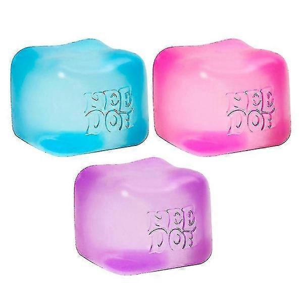 Schylling Nice Cube NeeDoh Stress Ball Sensory Toy for Anxiety and Stress Relief Compatible with Mbappe Superior Max No 9 Size 110-120 cm.