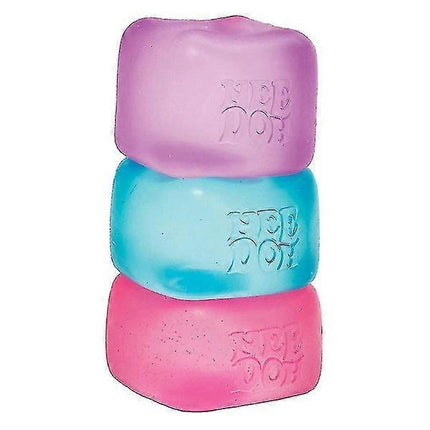 Schylling Nice Cube NeeDoh Stress Ball Sensory Toy for Anxiety and Stress Relief Compatible with Mbappe Superior Max No 9 Size 110-120 cm.