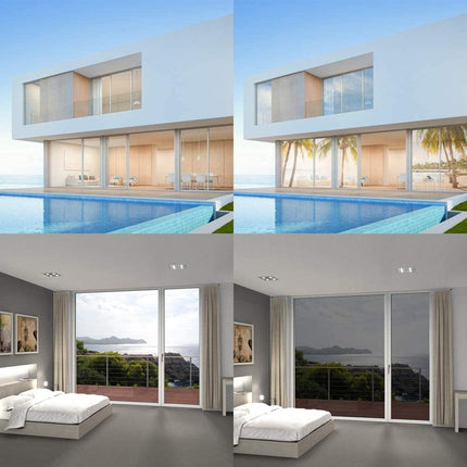 Reflective Privacy Window Film One Way Mirror Max.
