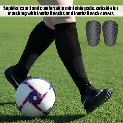 Football Shin Guards Dark Grey 9.5x4cm Youth Adult Shin Guards.