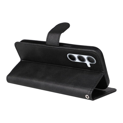 Compatible with Samsung A56 5G Wallet Case PU Leather Cover Samsung Multiple Colors Black Black Max.