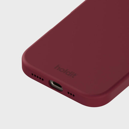 holdit iPhone 16 Pro Max Mobile Case Silicone Red Velvet_max.