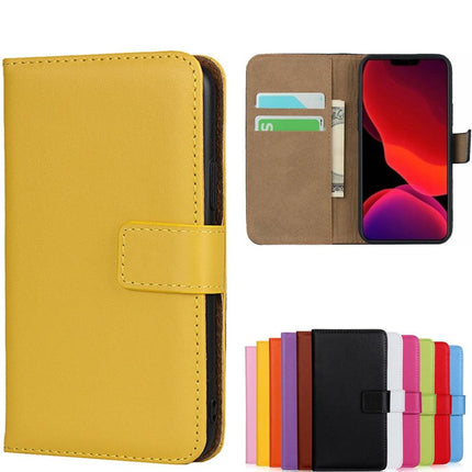 Compatible with Apple iPhone 13 Wallet Case Yellow, iPhone 13 Max.