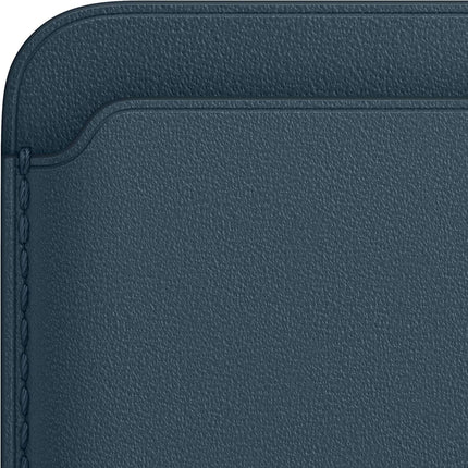 Compatible with Apple FineWoven Wallet with MagSafe Blue Max iPhone.
