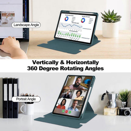 Lenovo Tab M11 Xiaoxin Pad 11 2024 Tablet Cover with Bluetooth Keyboard Stand PU Acrylic Case Compatible with Lenovo Multicolor Style C.