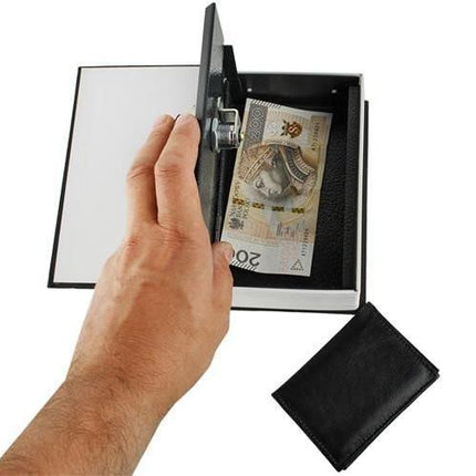 Hidden safe | Book safe with lock black black_max black.