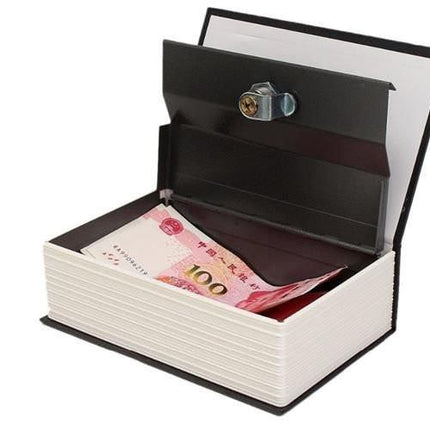 Hidden safe | Book safe with lock black black_max black.