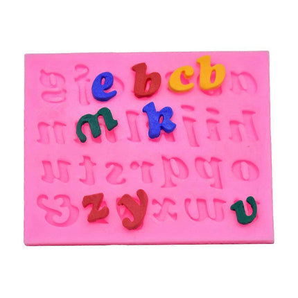 3pcs Letter Number Pendant Resin Mold for Epoxy Resin Jewelry Making Tools.