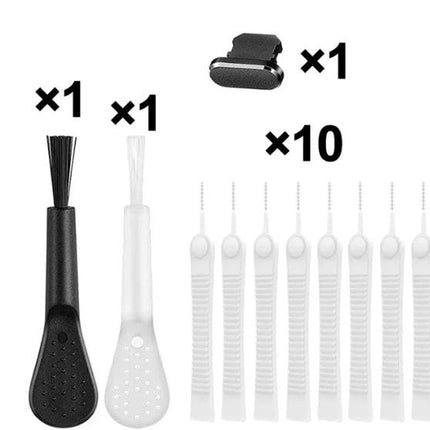 Compatible with iPhone Mobile Phone Charging Port Dust Plug Cleaning Kit.