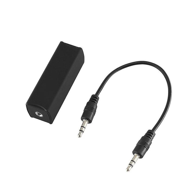 Ground Loop Noise Isolator Effectively Eliminates Audio Noise for Car Stereo System Home Speaker with 3.5mm Audio Cable.