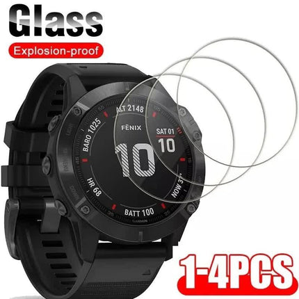 Tempered Glass for Garmin Fenix 7X 7S 7 6X 6S 6 Pro Garmin Fenix 5 5S 5X Plus Screen Protector Film Film Fenix 6S Pro quantity-1pc glass.